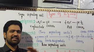 Types of polymers  Homopolymers and heteropolymers [upl. by Yadroc]