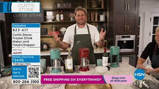 Curtis Stone Frozen Drink Maker Food Chopper [upl. by Gabriello]