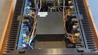 Harman Kardon Citation 71 hifi 4 channel bridgeable power amplifier internal insides [upl. by Gwenette]