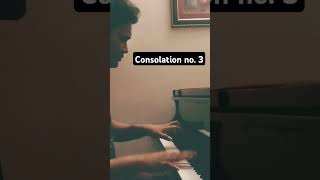 Liszt  Consolation no 3piano liszt consolation classicalmusic pianomusic pianist [upl. by Hogan]