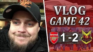 ARSENAL 1 v 2 ÖSTERSUNDS FK  WE WERE SUPERB TONIGHT  MATCHDAY VLOG [upl. by Oinotla]