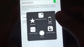 iPhone 6 Plus How To Enable Touch Screen Home Button on iPhone  iPod Assistive Touch [upl. by Enna]