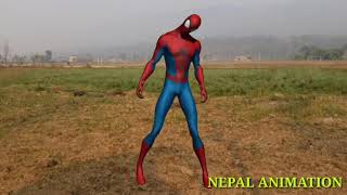 Nepali Machikne Spiderman Nachdai  Official Twake Production [upl. by Elsi]