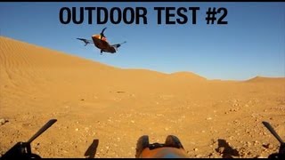 OUTDOOR TEST 2  ARDRONE OVER DESERT [upl. by Breen]