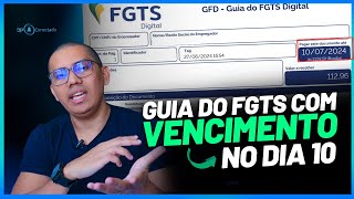 A guia mensal do FGTS Digital está com a data de vencimento errada Entenda [upl. by Eneli]