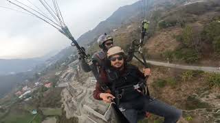 Paragliding in bhimtal  Near Naukuchiatal  Nainital Tourist Places [upl. by Leunammi]