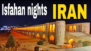 IRAN 🇮🇷 Night walk In Isfahan city  IRANIAN NightLife ایران [upl. by Akiria]