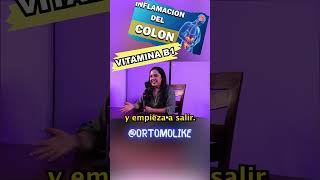 Así nos ayuda la vitaminaB1 colon youtubeshorts shorts salud saludable [upl. by Adniralc]