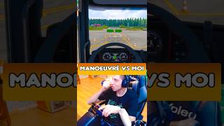 Les manœuvre  🥲 volantegamer eurotrucksimulator2 drivingacademy gaming [upl. by Dinnie]