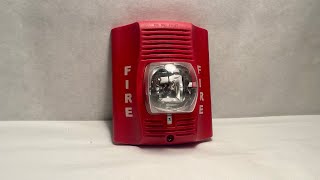 System Sensor P2R SpectrAlert Advance Fire Alarm HornStrobe Overview  Test REMAKE [upl. by Alegnat79]