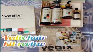 Vedix hair care kit review vedix haircare dandruffshampoo hairsyrum hairoil haircaretips [upl. by Enar]