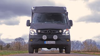 Der Krankenwagen 🚑 Campervan wird höher gelegt und bekommt eine Zusatz Luftfederung von Goldschmitt [upl. by Ydne]