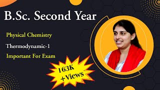 BSc 2nd Year Physical Chemistry Thermodynamics 1 Poonam Mem  Sambhav Institute [upl. by Sandon]