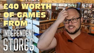 £40 games challenge Round 7 independent stores [upl. by Eicram]