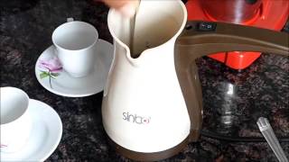 How to make the perfect turkish coffee with electric coffee maker [upl. by Treblih]