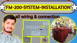 fm 200 fire suppression system  What is FM200 fire suppression system  fm 200 wiring  01 [upl. by Domingo]