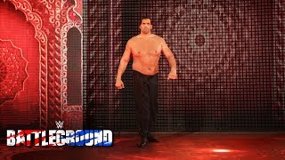 The Great Khali returns to assist Jinder Mahal in his Punjabi Prison Match WWE Battleground 2017 [upl. by Renzo]