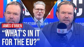 Brexit When will the UK realise it failed  James OBrien on LBC [upl. by Sivrad940]