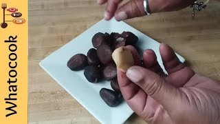 How To Cook And Eat BreadNut aka Chataigne In Trinidad And Tobago  vegandeatz [upl. by Nodnalb]