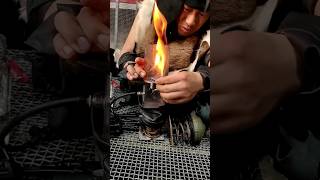 Leather Shoe Making shorts diy leathercraft leather shoes viral shortsfeed diycrafts [upl. by Alonso]