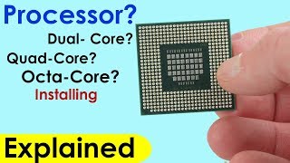 Hindi What is Processor MultiCore Processor Where you can find them in your system Explained [upl. by Atinniuq]