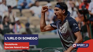 TennisMania Speciale Roland Garros L’urlo di Sonego [upl. by Lerej]