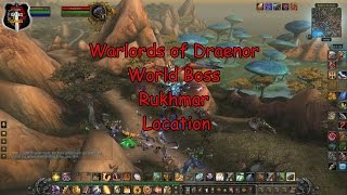 World Boss Rukhmar Location  Warlords of Draenor [upl. by Dusen]