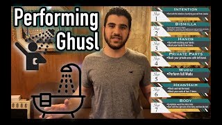 Minimum Ghusl in Islam  Simple Steps to Purification ghusl sunnah [upl. by Ykcin]