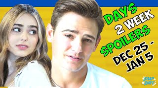 Days of our Lives 2Week Spoilers Dec 25  Jan 5 Holly Spirals amp Johnny Copes dool daysofourlives [upl. by Enelrahs]