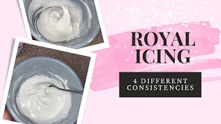 Here’s a quick look into how to adjust your royal icing consistencies royalicing cookiedecorating [upl. by Yttap463]