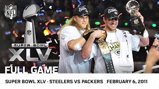 Super Bowl XLV  Packers vs Steelers  NFL Full Game [upl. by Lundquist]