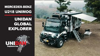 2020 UNIDAN Global Explorer  U218 UGE Unimog Expedition Vehicle [upl. by Nitsraek]