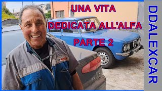 Una vita dedicata allAlfa parte 2 meccanico 79 anni da sempre ripara alfa romeo [upl. by Ahsenek753]