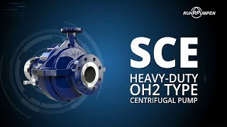 Ruhrpumpen SCE Process Centrifugal Pump OH2 type [upl. by Leandra]