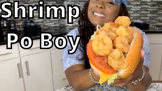 The Best Shrimp Po Boy Sandwich Recipe [upl. by Yecnay]