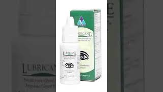 Lubricane eye drops [upl. by Aicekan]