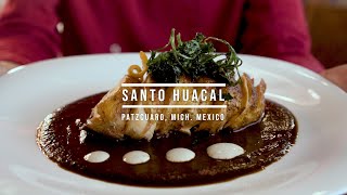 Mole and Chicken created at Santo Huacal in Patzcuaro Mexico [upl. by Attena]