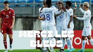 Qualification pour lEuro 2024  MERCI LES BLEUS [upl. by Nottnerb257]