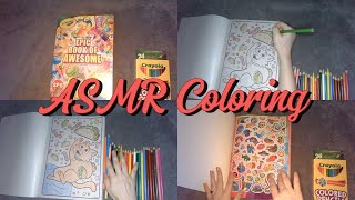 🖼️🖍️ASMR Coloring🖍️🖼️ [upl. by Margot]