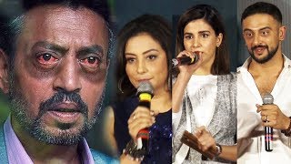 Blackmail Cast Reaction On Irrfan Khan Health  Neuroendocrine Tumour [upl. by Haikan]