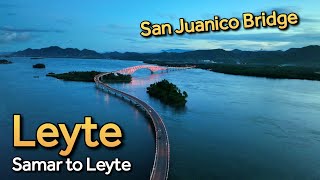 Crossing the San Juanico Bridge from Samar to Leyte [upl. by Merat]