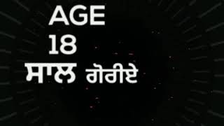 Paapi munda mankirt aulakh whatsApp status  paapi munda black background status [upl. by Belen]