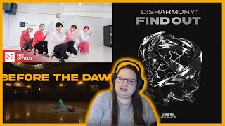 P1Harmony Disharmony Find Out part 2  Bop  choreo Before the Dawn Peacemaker REACTION [upl. by Raybin]