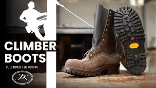 How we build Climber Boots The Ultimate Footwear for Adrenaline Junkies  JK Boots [upl. by Darnok]