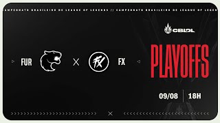 FURIA x Fluxo  CBLOL 2024 2ª Etapa  Playoffs [upl. by Euqinemod362]