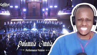 Genshin Impact Reaction  POLUMNIA OMNIA Performance Version  Sumeru Vol 2 OST Album [upl. by Retnyw]