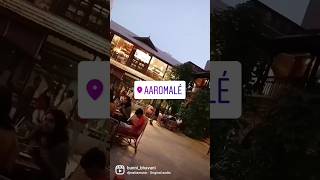 Aaromale Cafe in Hyderabad with Kerala themed 🌅 cafe hyderabad india youtubeshorts 1m food [upl. by Naenej]