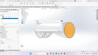 Nozzle Flow Sim SolidWorks [upl. by Warfold]