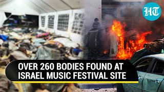 Horror At Israeli Music Festival Site Over 260 Bodies Found  Toll To Rise As Rescue Work Underway [upl. by Sidwohl]