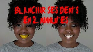 Blanchir les Dents en 3 Minutes  Voici Comment Préparer la Pâte Magique Renouvelle Votre Sourire [upl. by Ariek479]